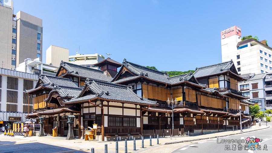 道後溫泉本館外觀全景